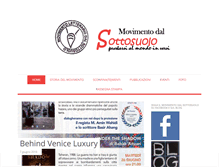 Tablet Screenshot of movimentodalsottosuolo.com